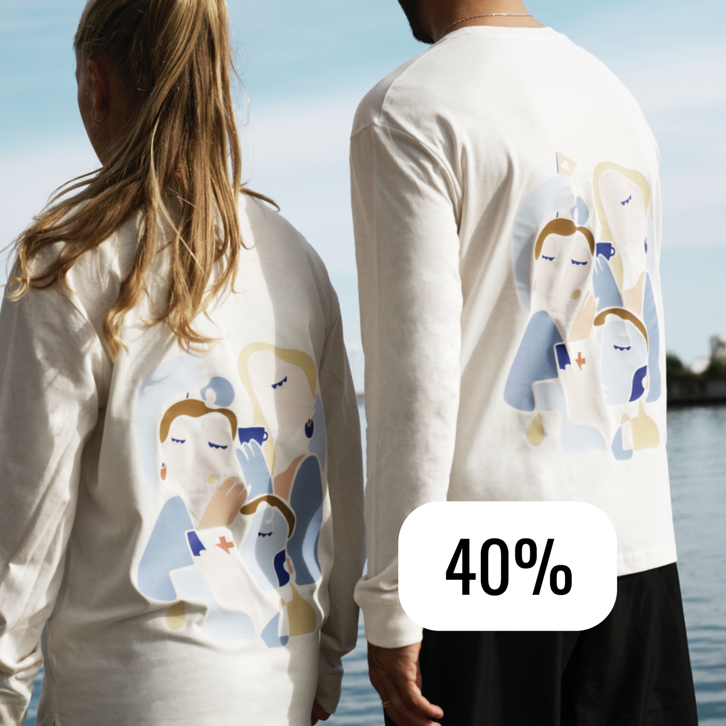 Long-sleeved T-shirt (OCxRed Cross)